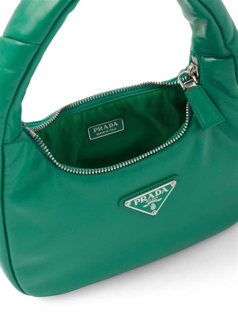 Prada soft padded shoulder bag